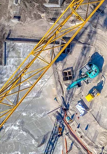 Professional Drone Imagery Pty Ltd Prodrone PDI Construction Site Crane DroneScope Blog